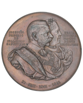 Joseph Franz Hieronymus & Marie Terezie Lebzeltern Bronz Medal