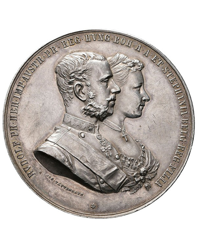 Arcivévoda Rudolf a Stefanie Belgická
