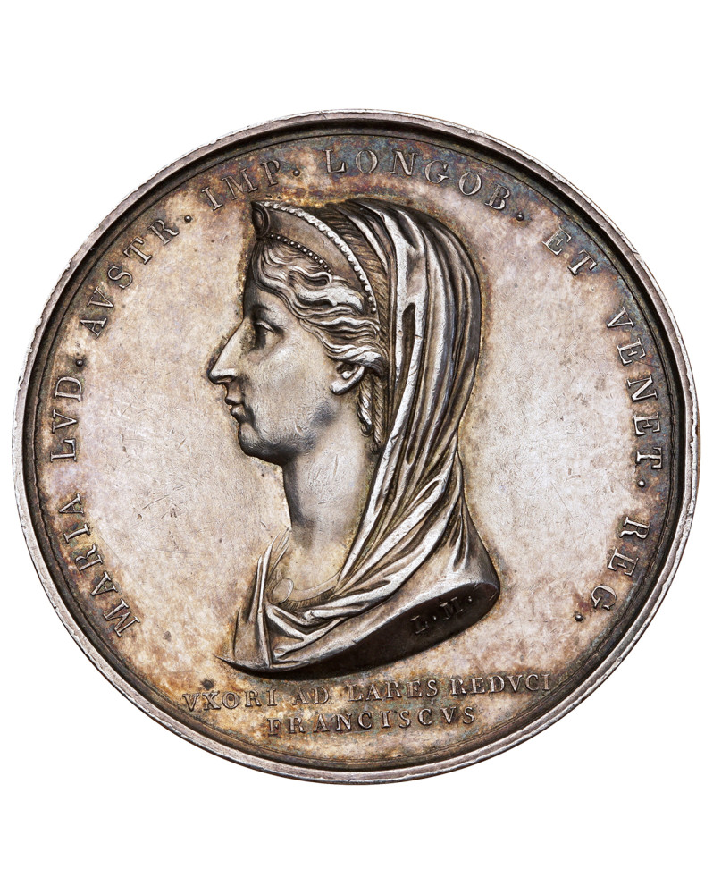 Corronation medal of the empress Marie Ludovica 1816